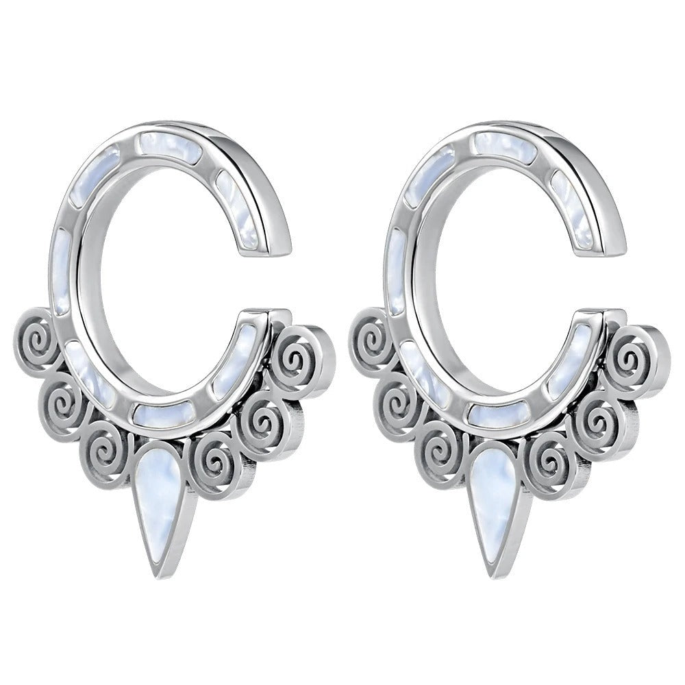 Mystieke Parelmoer (Paar) zilveren