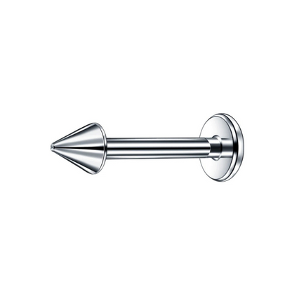 Piercing met een puntige stud voor het oor