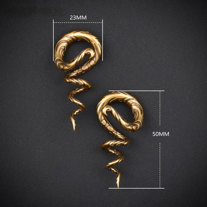Etnische oorhangers voor een diepe en betoverende look